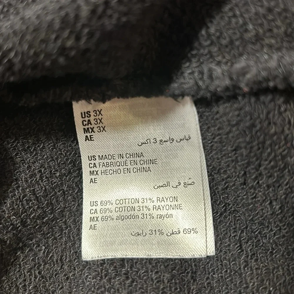 INC Womens Embellished-Sleeve Black Sweatshirt - Picture 8 of 12